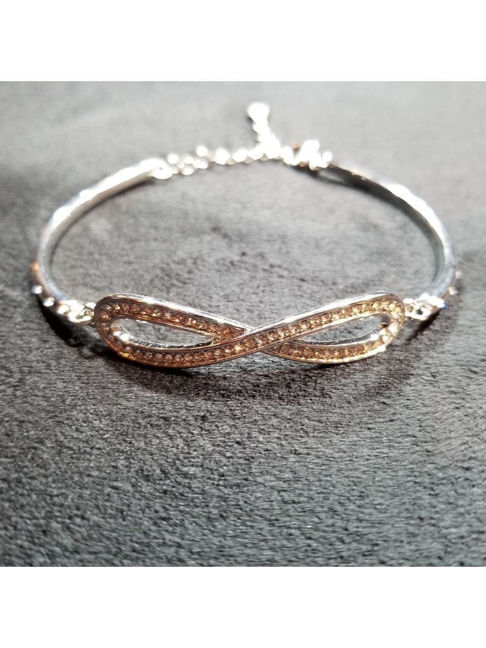 STERLING SILVER INFINITY BRACELET